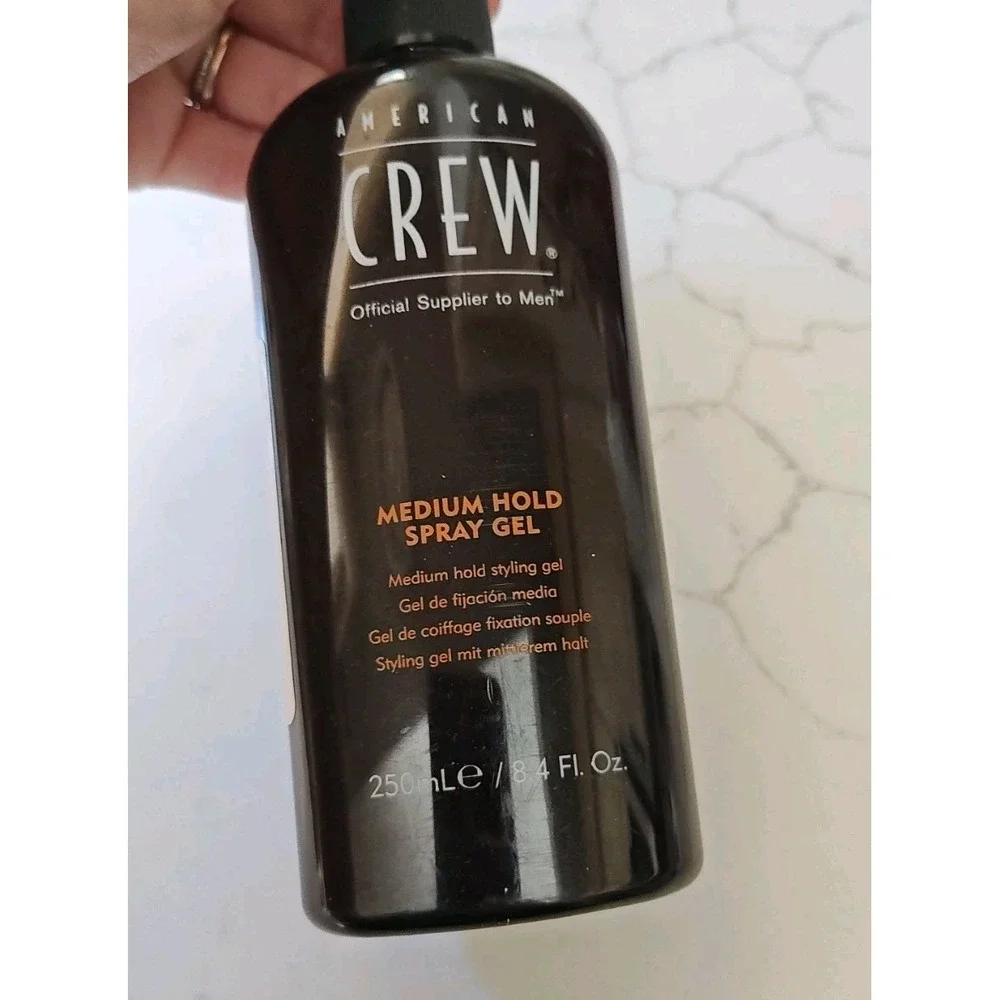 American Crew Spray Gel Medium Hold 8.45 oz Styling Natural Look‎